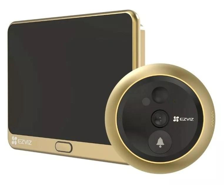 Videodørtelefon EZVIZ DP2C 2 MP - 4,3" skærm, guld