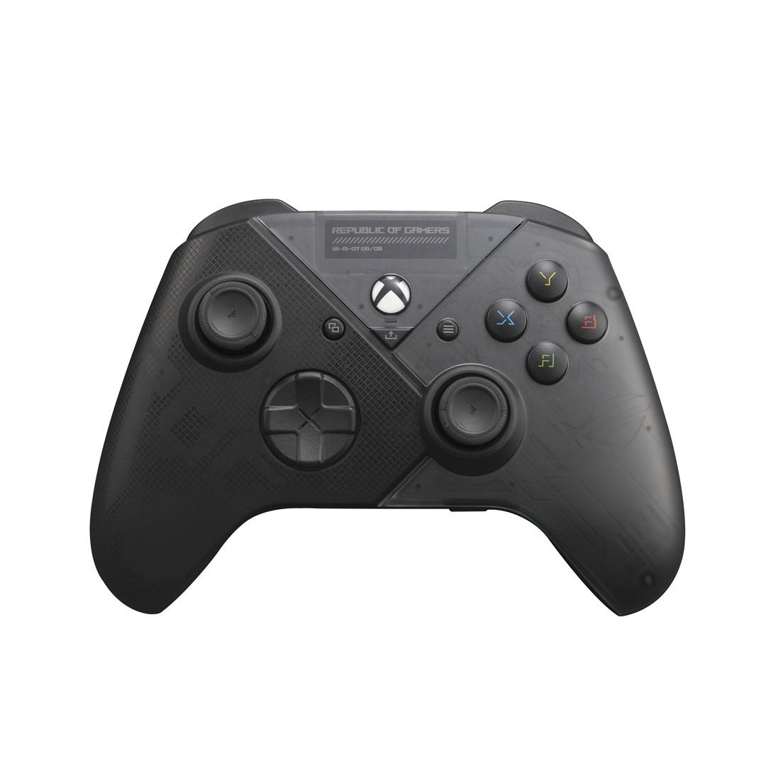 Gamepad til PC og Xbox - ASUS ROG Raikiri, sort, kablet USB, analog/digital