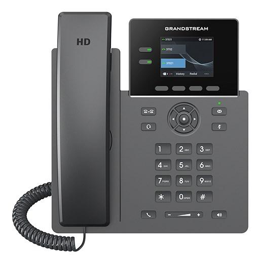 IP-telefon Grandstream GRP2610 – sort, 2 linjer, 2,4" TFT billede