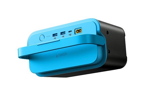 Mini køleskab tilbehør - ANKER batteri A17B5011, sort/blå billede