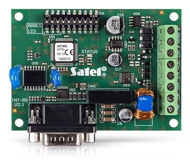 Alarm gateway SATEL INT-RS Plus – smart home, kablet billede