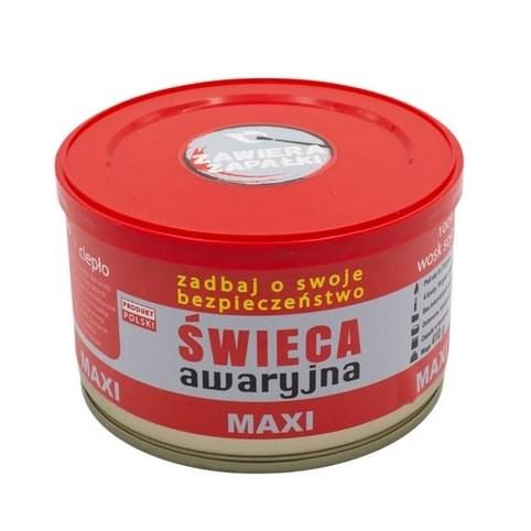 Nødslys stearinlys 72 timer - FULER HASKE Pro MAXI 410 g billede