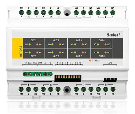 Alarm udvidelsesmodul Satel INT-ORS - kablet, hvid billede