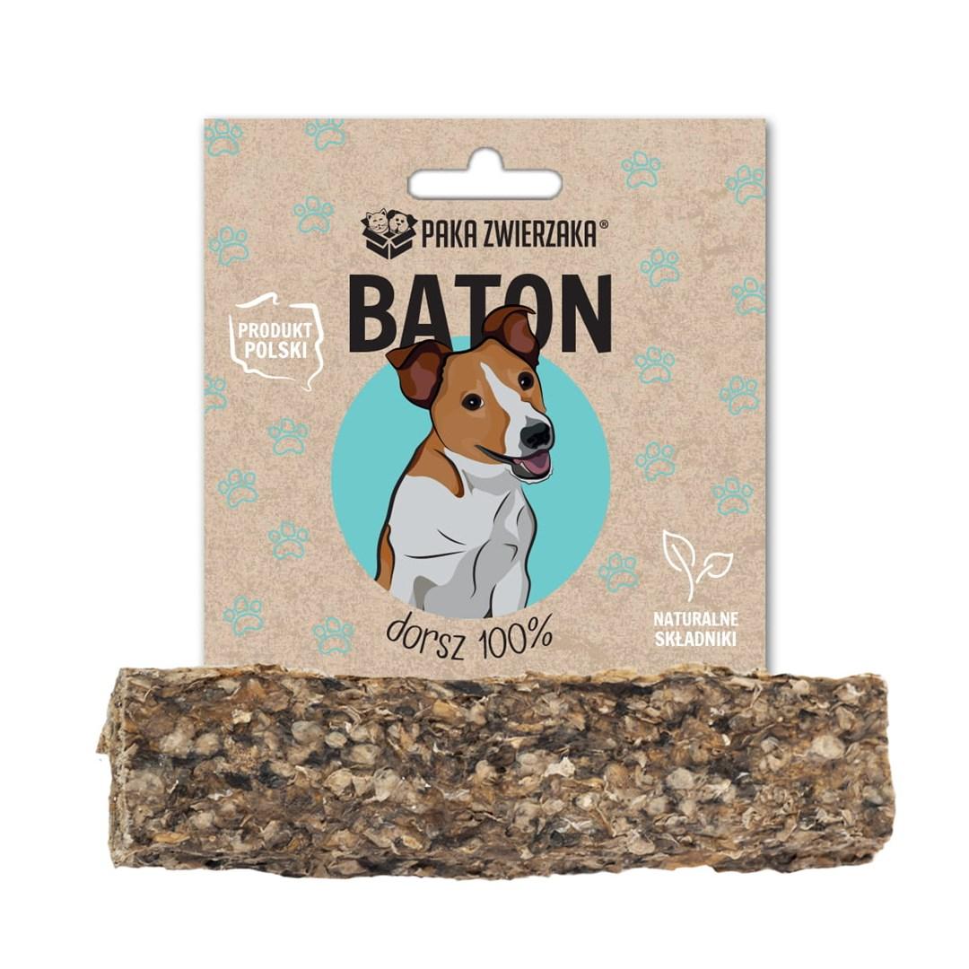 Hundegodbid – PAKA ZWIERZAKA torske-bar 12 cm, 28 g billede