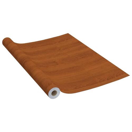 Selvklæbende møbelfolie 2 stk. 500x90 cm PVC lyst egetræ