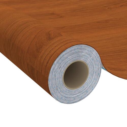Selvklæbende møbelfolie 2 stk. 500x90 cm PVC lyst egetræ