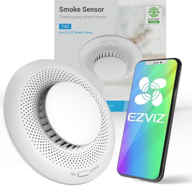 Røgalarm EZVIZ CS-T4C - trådløs Zigbee røgdetektor billede