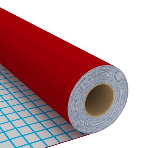 Selvklæbende møbelfolie 2 stk. 500x90 cm PVC rød