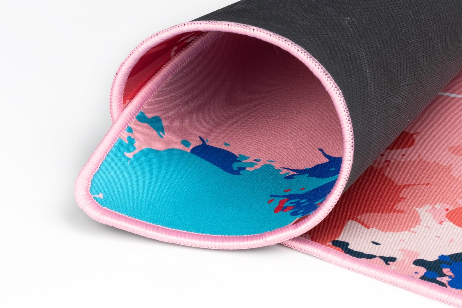 Musemåtte gaming Havit MP847 - 70 × 30 cm, pink motiv billede