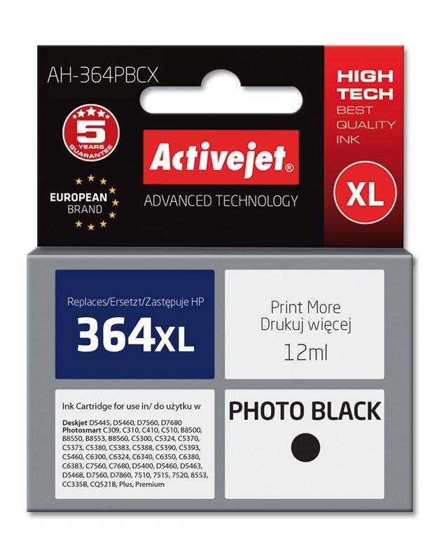 Blækpatron HP 364XL fotoblæk – Activejet Premium, 12 ml (kompatibel) billede