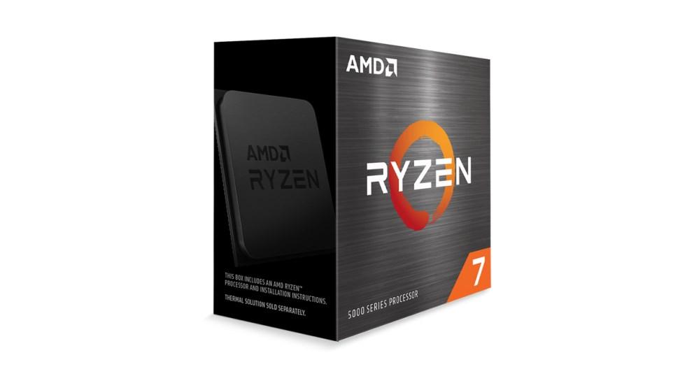 CPU AMD Ryzen 7 5800X - 3,8 GHz, 32 MB L3, AM4