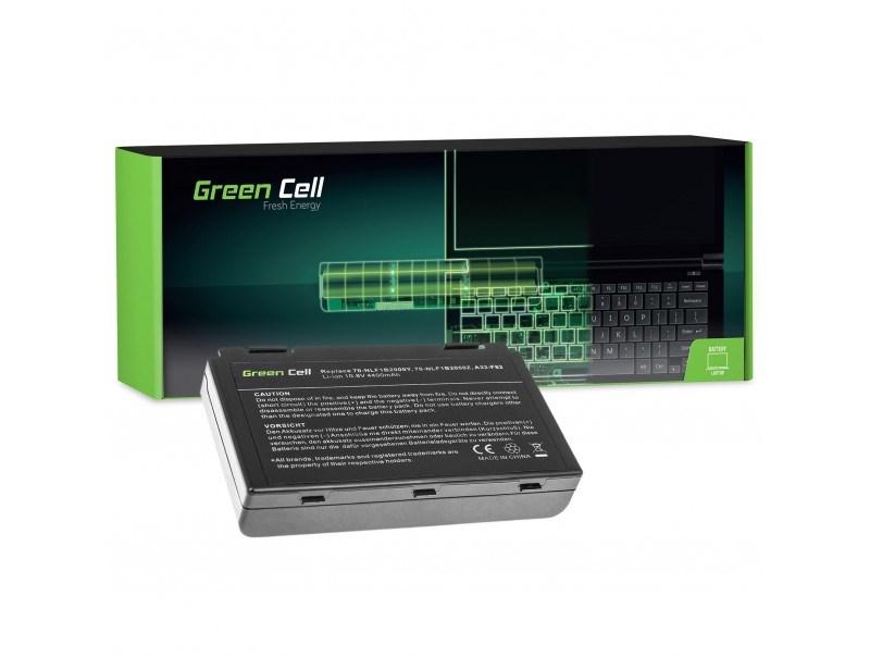 Laptop batteri Green Cell til ASUS – 10,8 V, 4 400 mAh, 6-cellers billede