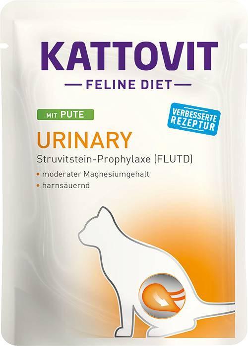 Vådfoder til kat – Kattovit Feline Diet Urinary Kalkun 85 g billede