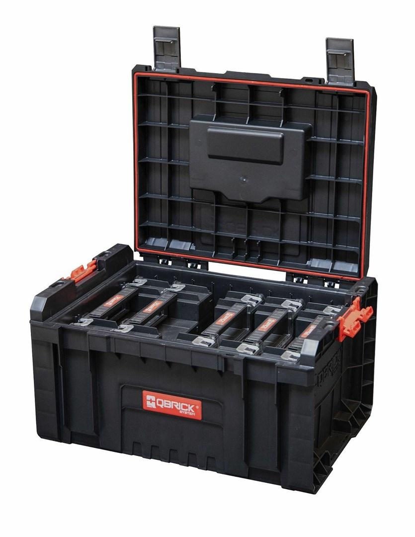 ZESTAW: QBRICK SYSTEM PRO TOOLBOX 2.0 + 5 x QBRICK SYSTEM TWO ORGANIZER MULTI - 1 pc. per carton