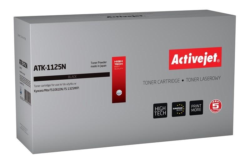Toner til laserprinter Activejet ATK-1125N – sort, kompatibel med Kyocera TK-1125, 2.100 sider billede