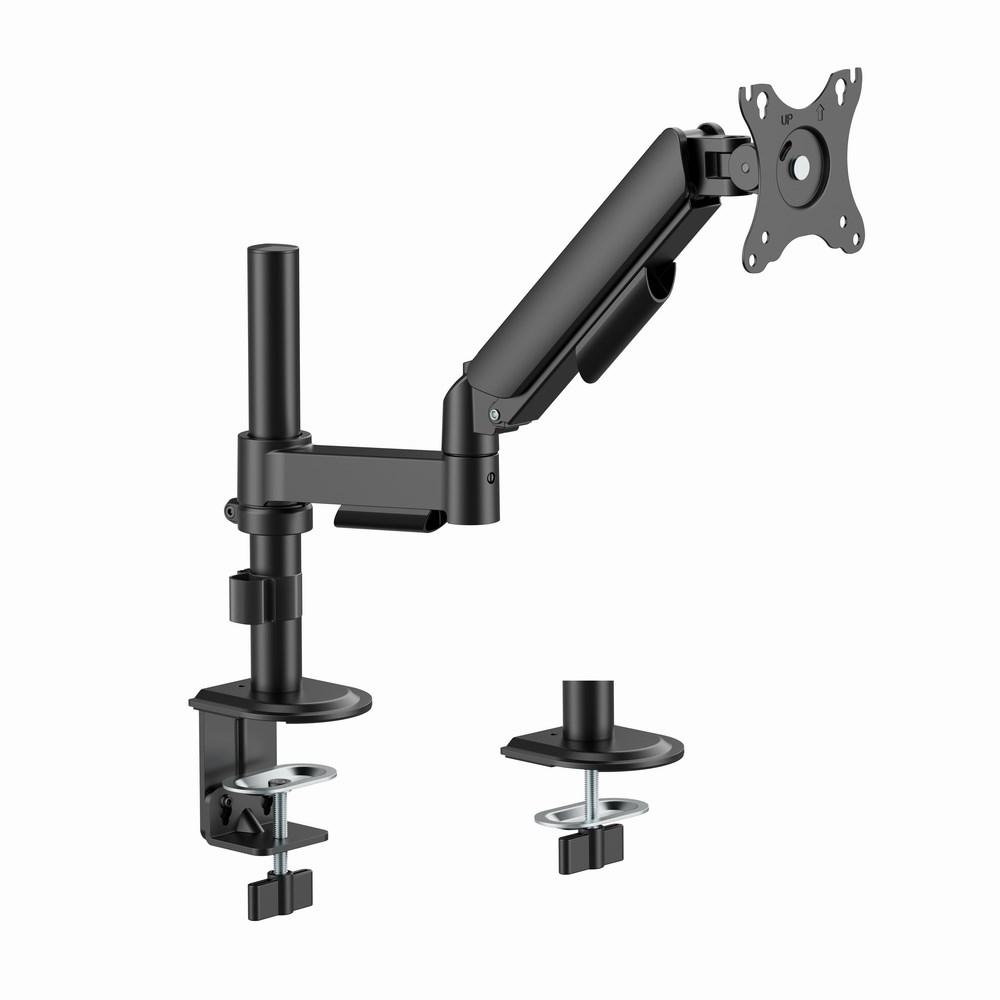 Skærmholder bord - Gembird justerbar arm 17-32", sort billede