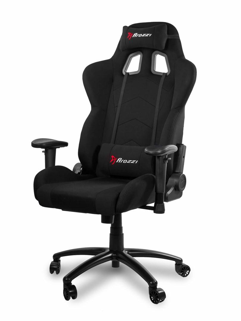 Gamerstol Arozzi Inizio - polstret sæde, sort billede