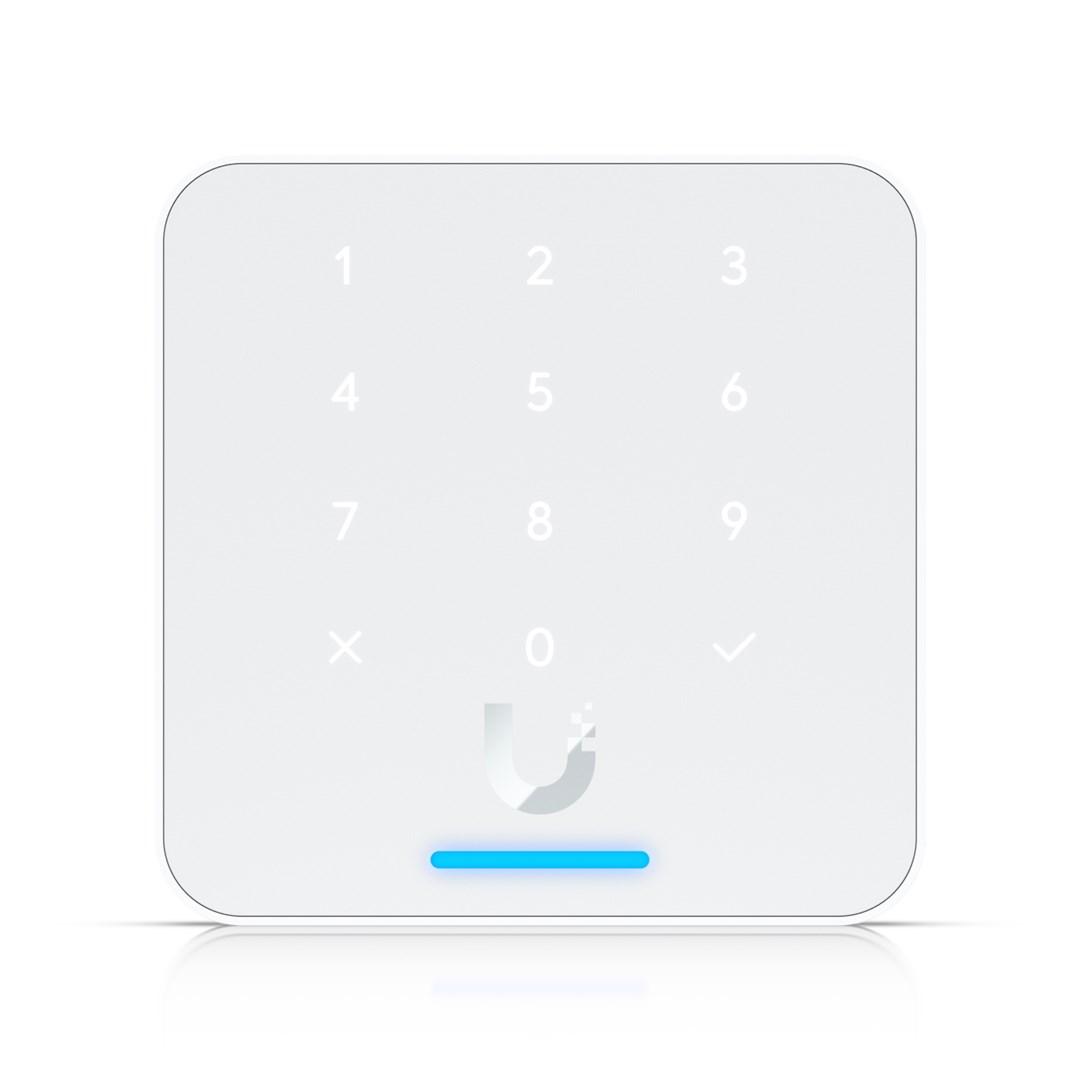 Ubiquiti UniFi - Adgangskontrolterminal - kablet - NFC, Bluetooth 4.1, Mifare - 13.56 MHz - 10/100 Ethernet - hvid