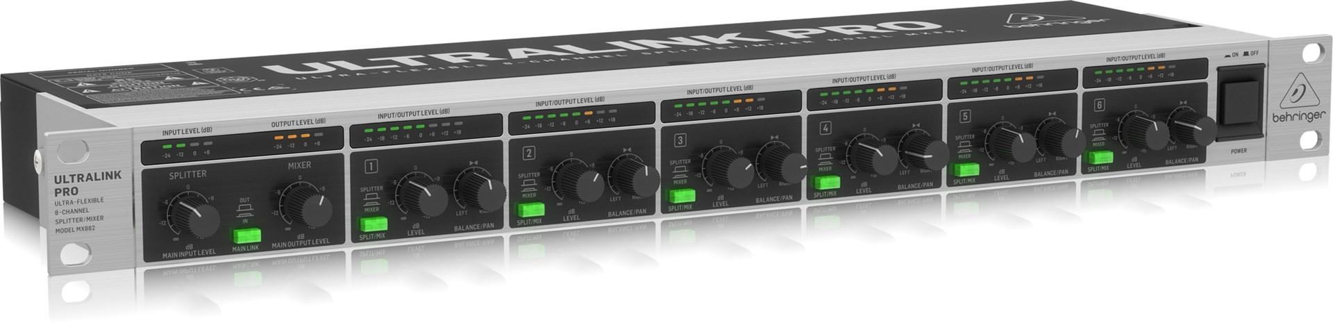 Mikserbord Behringer ULTRALINK PRO MX882 V2 – 8-kanals rack billede