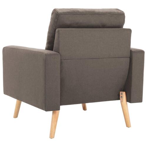 2 personers sofa stof gråbrun