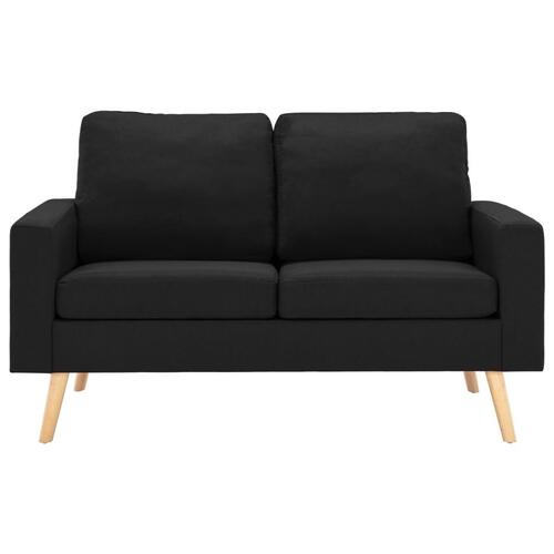 2 personers sofa stof sort