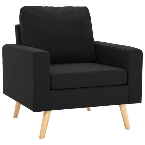 2 personers sofa stof sort