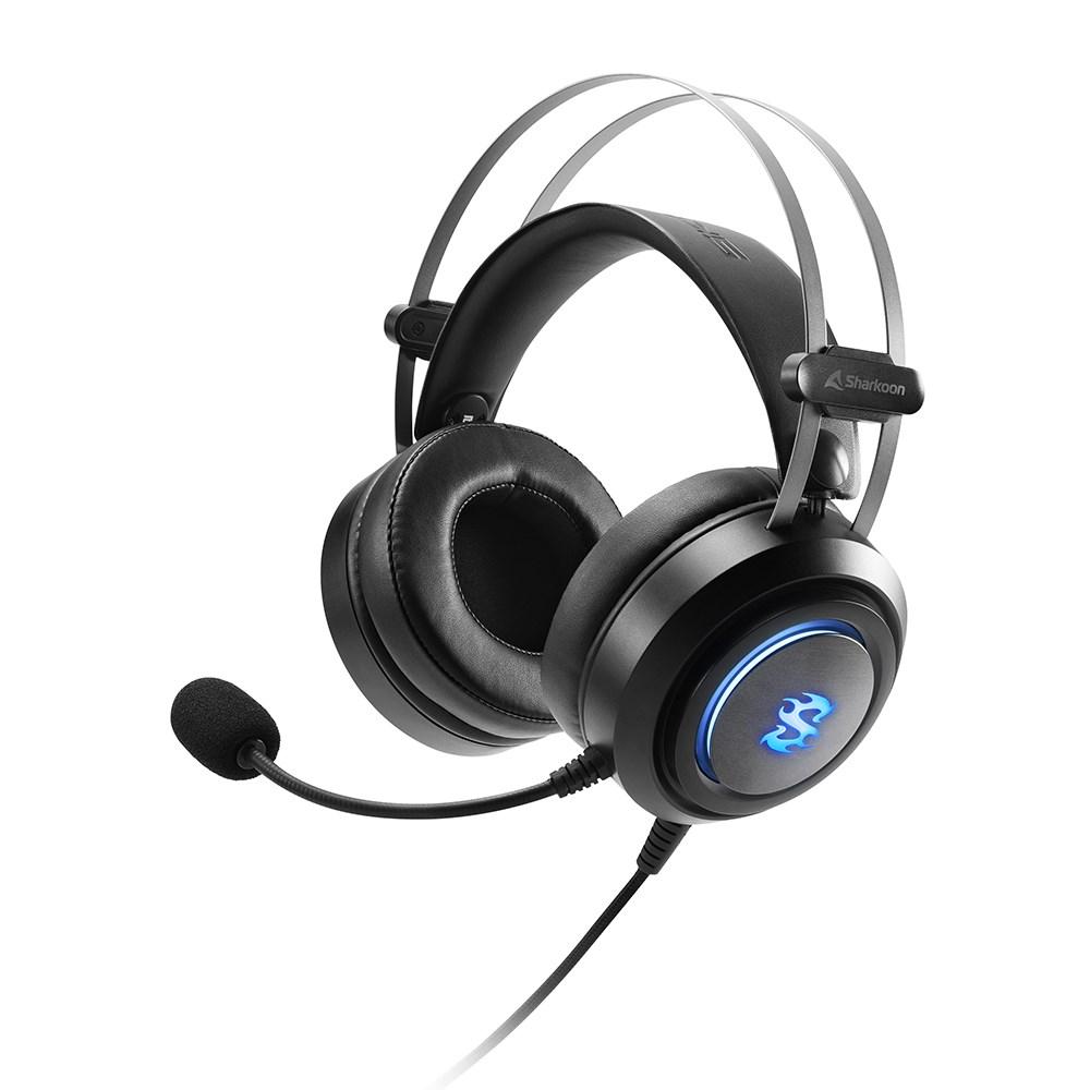 Gaming headset Sharkoon Skiller SGH30, kablet, sort