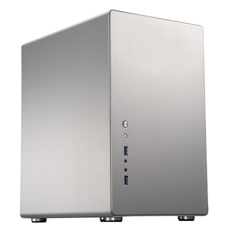 PC kabinet Jonsbo RM2 midi-tower – sølv billede