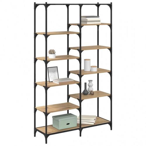 Bogreol med 9 hylder 100 x 32 x 170 cm - artisan eg