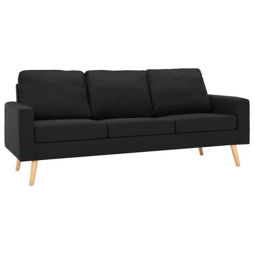 2 personers sofa stof sort