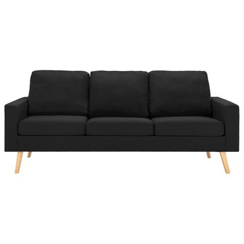 2 personers sofa stof sort