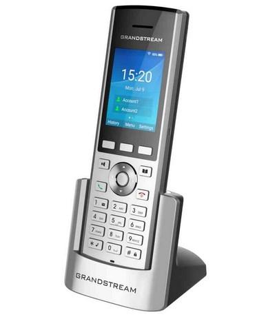 IP-telefon med Wi‑Fi Grandstream WP820 trådløs håndsæt billede