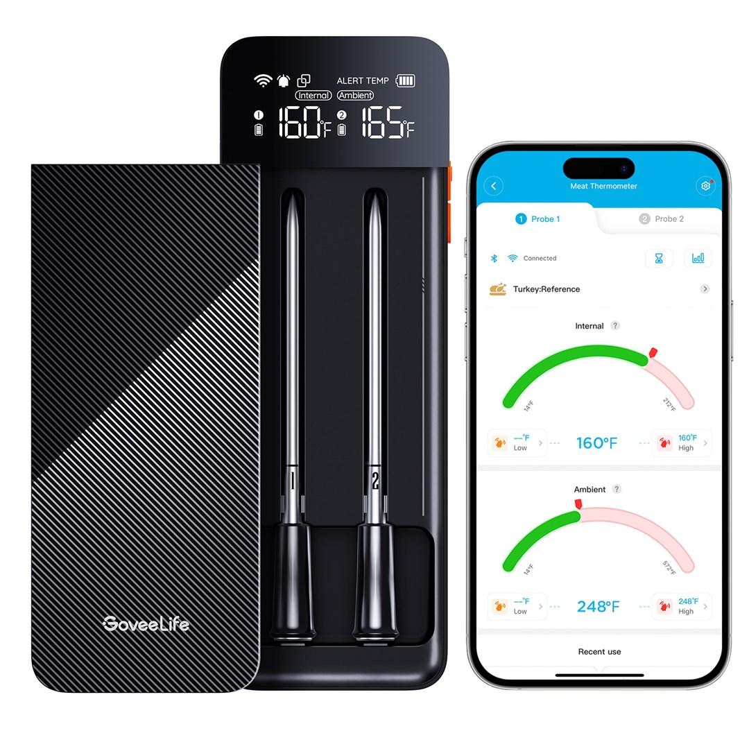 Stegetermometer trådløst - GoveeLife B5192 smart billede