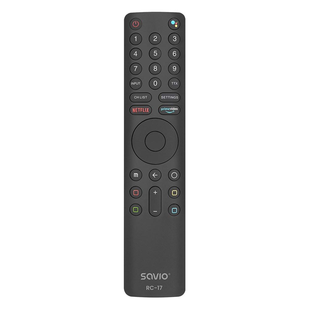 Fjernbetjening til Xiaomi TV - Savio RC-17 universal erstatning til Smart TV