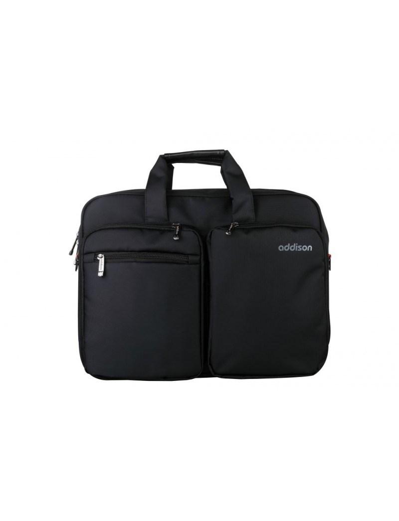 Computertaske 15,6" Addison Preston toploader - sort billede