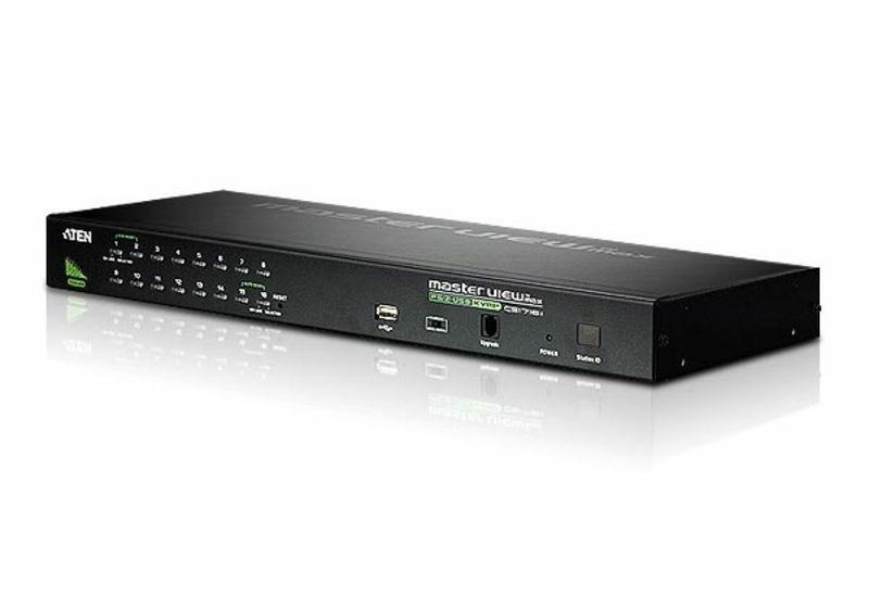 KVM-switch 16-porte USB/PS2 VGA - ATEN med USB-periferport