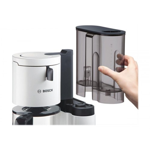 Kaffemaskine Bosch Styline TKA8011 – hvid/anthracit, 15 kopper