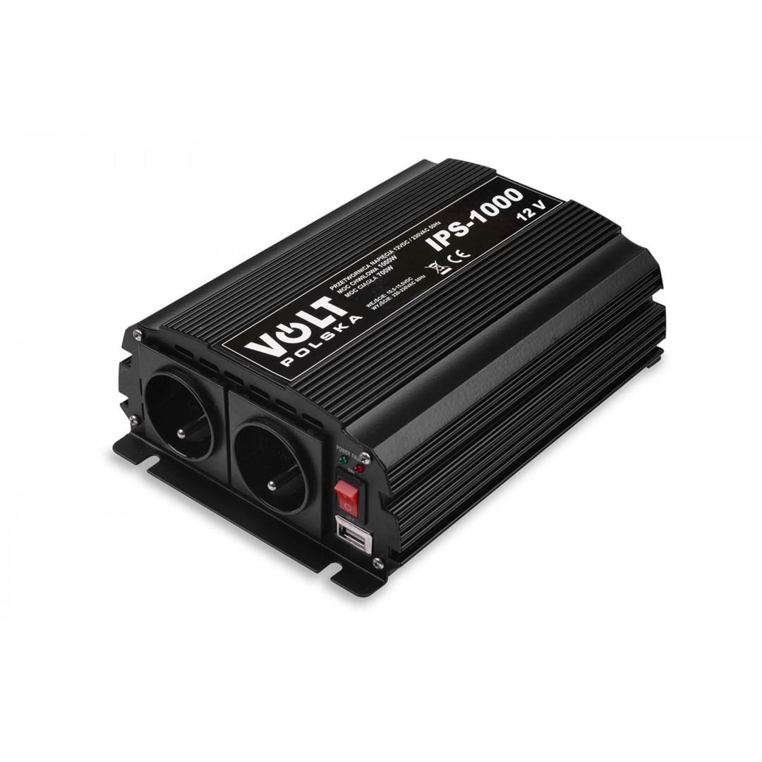 Strømomformer 12V til 230V – Volt Polska IPS-1000, 700/1000 W billede