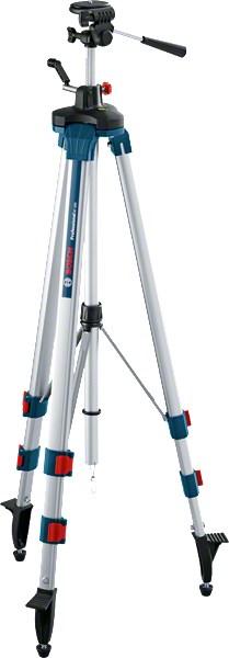Stativ til krydslaser – Bosch BT 250 Professional, 1/4" gevind, 97,5–250 cm billede