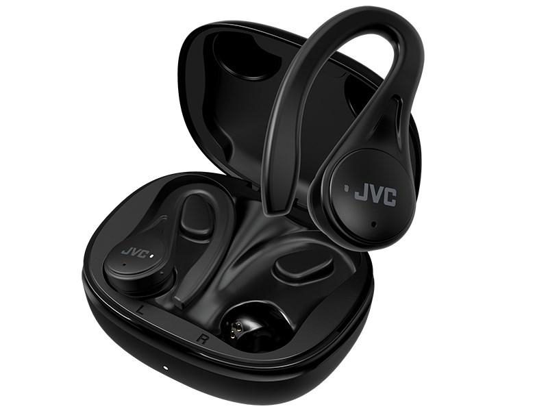 Trådløse in-ear høretelefoner JVC HA-EC25TBU - sort billede