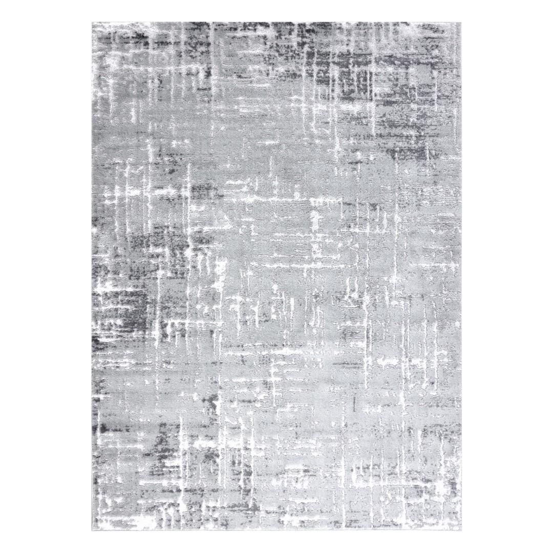 Gulvtæppe grå 120x170 - Hakano Trex Lines billede