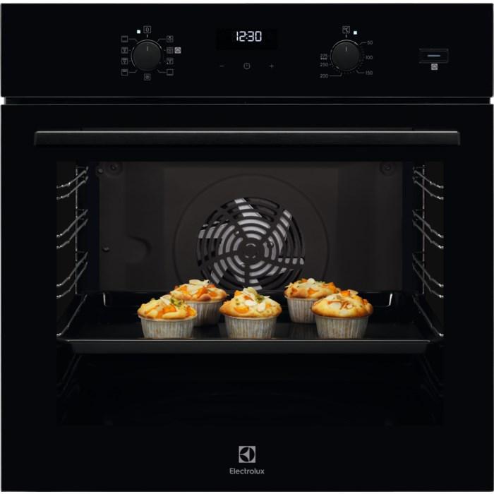 Indbygningsovn Electrolux EOD5C50Z, 72 l, A, sort billede