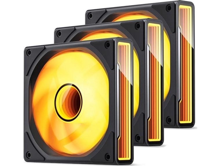 PC-ventilator 120 mm – Jonsbo ZK-120B 3-i-1 med A-RGB billede