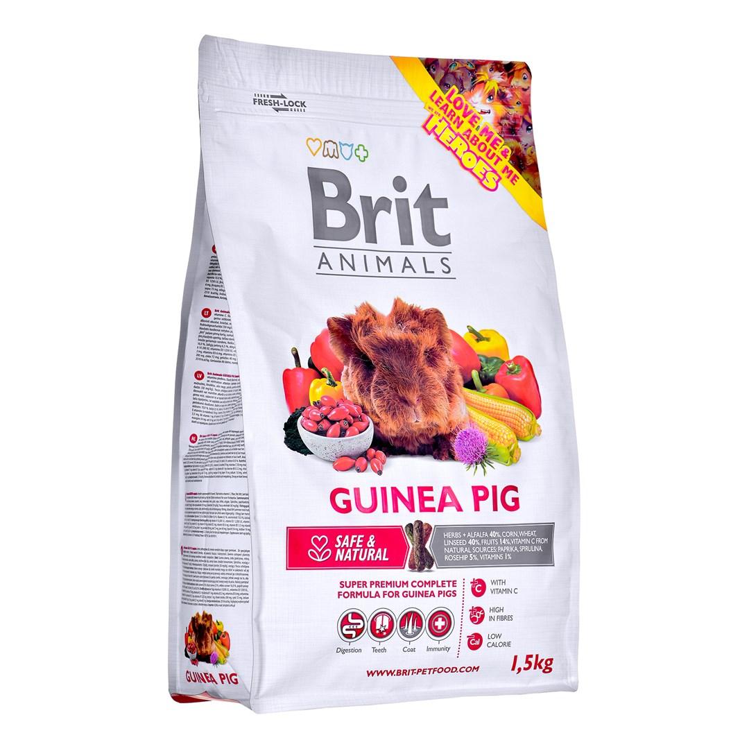 Marsvinefoder – Brit Animals Guinea Pig Complete, 1,5 kg billede