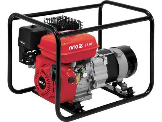 Generator benzin 2,7 kW med AVR - YATO billede