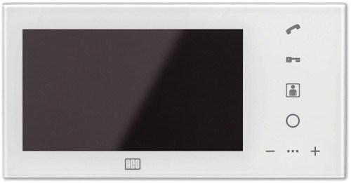 Video dørtelefon skærm ACO INSPIRO 7" farve monitor – hvid billede