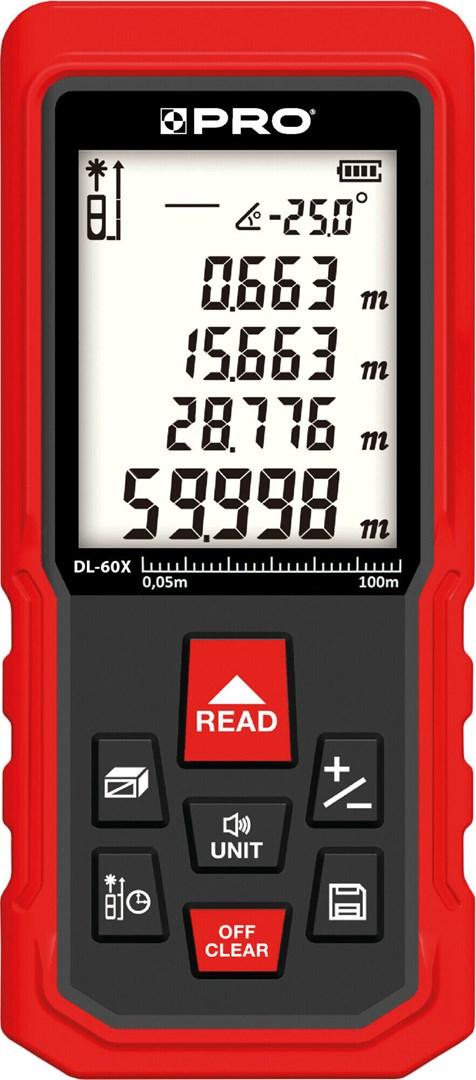 Laser afstandsmåler DL-60X billede
