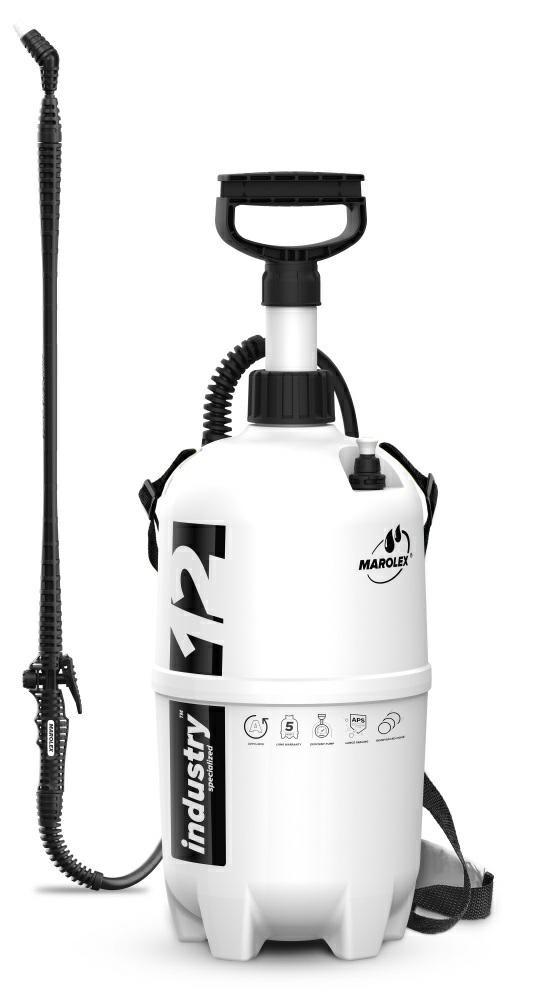 Tryksprøjte Marolex Industry Acid Line 12 l med bærerem