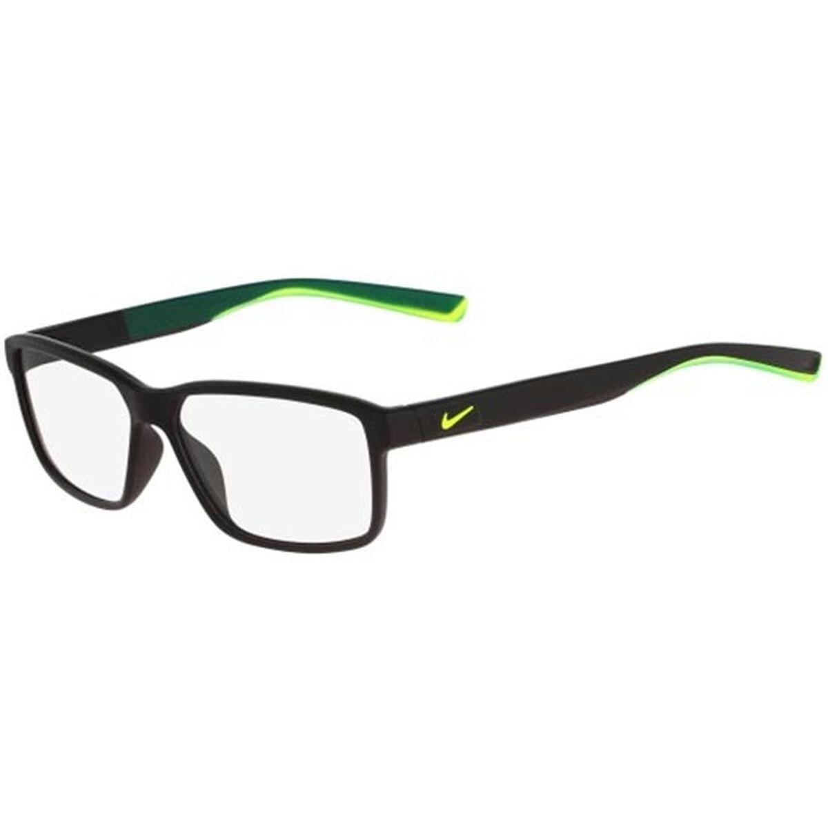 Nike 7092 brillestel - herre, sort/grøn billede