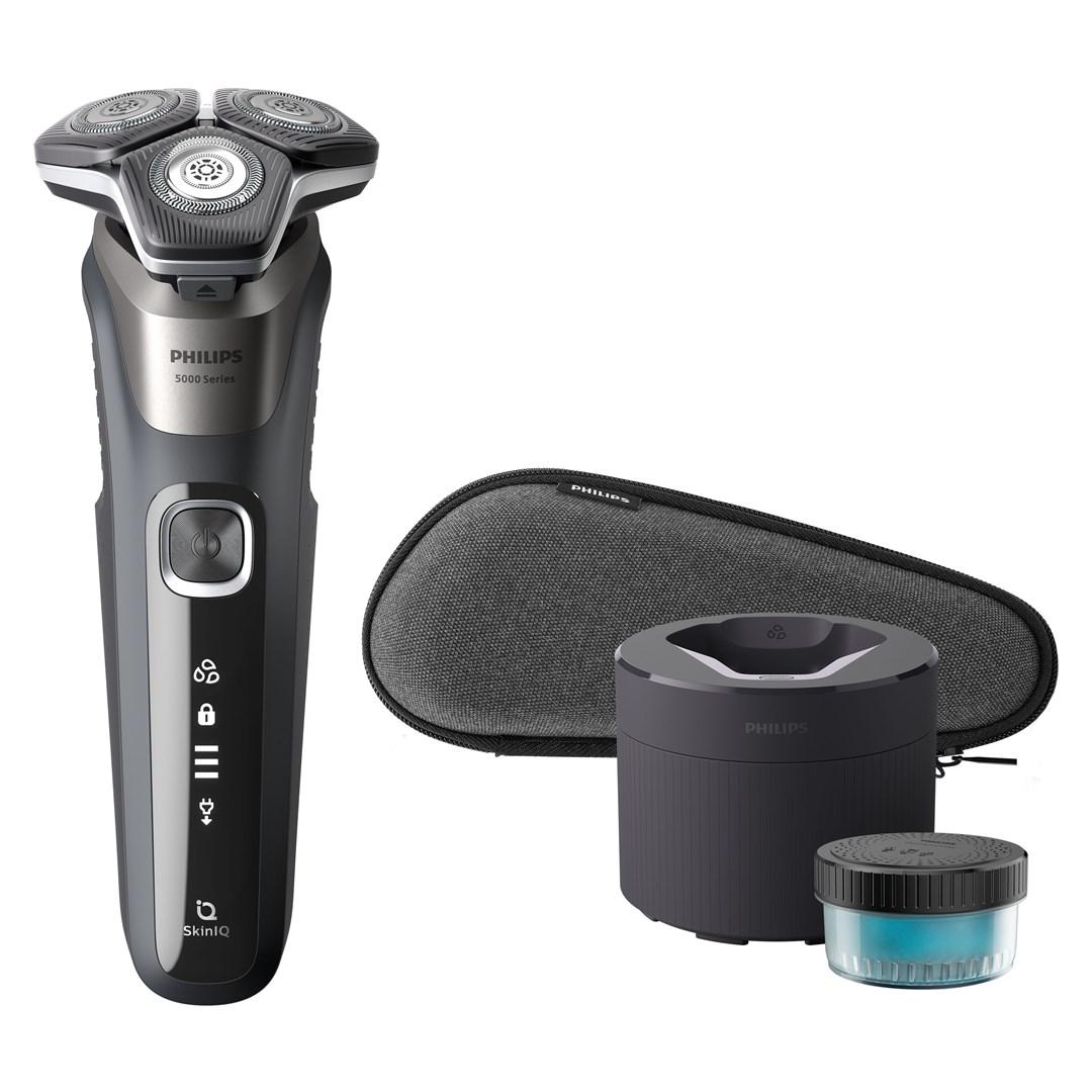Barbermaskine Philips Series 5000 S5887/50 - wet & dry med 3 tilbehÃ¸r billede